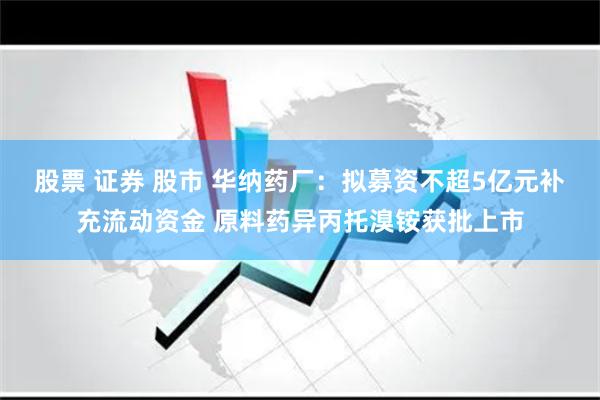 股票 证券 股市 华纳药厂：拟募资不超5亿元补充流动资金 原料药异丙托溴铵获批上市